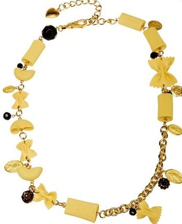 ожерелье из макарон Dolce & Gabbana